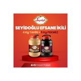 Seyidoğlu Tahin 4000 g & Üzüm Pekmezi 5 kg Kova | Takım Set