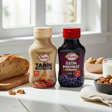 Seyidoğlu Tahin & Üzüm Pekmezi Seti 2'li (350 G x 2 Sıkılabilir Şişe) - 800 gr