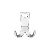 Seylan Askı, Metal Vestiyer Askısı, 111 Gr, Dolap ve Duvar Askılığı, Krom (Vidalı)