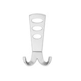 Seylan Portmanto Askısı, Metal Vestiyer Askısı, 110 Gr, Dolap ve Duvar Askılığı, Krom (Vidalı)