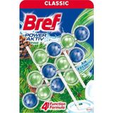ŞeyliŞeyler - Bref Power Aktiv Klozet Temizleyici Blok Çam Ferahlığı 3'lü x 5 Paket