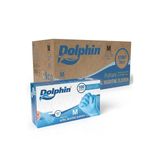 Şeylişeyler - Dolphin Mavi Nitril Eldiven Pudrasız 5 Kutu - M Beden Muayene Eldiveni