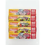 Şeylişeyler - Floppy Buzdolabı Poşeti Küçük Boy 20X30 cm 60'lı 5 Paket - Gıda Saklama Derin Dondurucu Poşeti