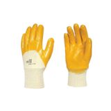 ŞeyliŞeyler - Sarı Nitril Kaplı İş Eldiveni - No: 10 (XL) - Dayanıklı İnşaat ve Sanayi Eldiveni