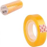 ŞEYLİŞEYLER Şeylişeyler - Şeffaf Para Bandı 12’li Paket - 12 mm x 10 M Ofis ve Kırtasiye Bandı