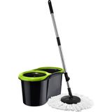 ŞEYLİŞEYLER Şeylişeyler - Spin Mop Döner Başlıklı Temizlik Seti 13 Litre - Mikrofiber Mop ve Kova Seti
