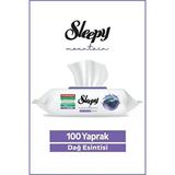 Şeylişeyler - Sleepy Dağ Esintisi Yüzey Temizlik Havlusu 100 Yaprak 5 Paket