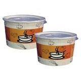 ŞeyliŞeyler - Termokap Karton Çorba Kasesi 14 Oz Kapaklı 100 Adet