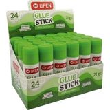 Şeylişeyler - Ufen Stick Yapıştırıcı 21 gr 24 Adet - Güçlü ve Hızlı Kuruyan Solvent Içermez