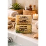 Seymen Bıçakçılık Keçi Sütlü & Aloe Vera Kabak Lifli Sabun – Doğal Peeling Etkili El Yapımı Duş ve Banyo Sabunu - 1