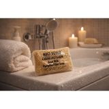 Seymen Bıçakçılık Keçi Sütlü Kabak Lifli Sabun – Doğal Peeling Etkili El Yapımı Duş ve Banyo Sabunu - 1 adet
