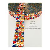 seyranat 2 Metre Eni 4 Cm Renkli Kare Motifli Çanta Askısı, Kolu, Kemer, Çok Amaçlı Dekoratif Şerit, Kordon