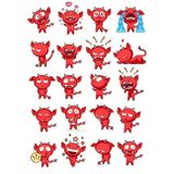 Şeytan Çocuk Sticker Set 20 Parça Telefon, Tablet, Defter, Laptop Sticker