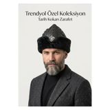 Seyteks Osmanlı Ertuğrul Börkü Erkek Peluşlu Deri Görünümlü Ertuğrul Türk Börk Şapka
