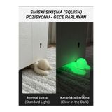 seyuse 1 Adet Smiski Kapı Stopper, Kapı Durdurucu, Karanlıkta Parlayan Sonny Angel Kapı Altı Durdurucu, Glow İn Dark Stoper Figür