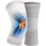 Seyuse 2’li Isıtıcı Destek Dizlik – Termal, Esnek, Eklem Koruyucu, Ağrı Azaltıcı, Gri (Hemen Teslim) Kendindenısıtmalı Manyeti Dizlik - XL