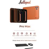 Seyutech Hellopad Pro Max 4GB/32GB 10.1" 1280*800 Hd IPS Ekran 8000MAH Tablet Klavye Mouse Kılıf Kalem Hediyeli - Turuncu