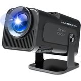 Seyutech Taşınabilir Sinema Dizi Film Projeksiyon 1080P/2K/4K Ev Sineması Dahili Android 11, Wifi & Bluetooth - Siyah