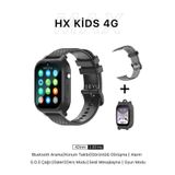 SEYUWATCH HX Kids 4G Max Sim Kartlı Harvox Akıllı Çocuk Saati Gps Konum Takibi Görüntülü Konuşma 4G Destekli