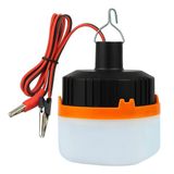 Seyyar Lamba 1.5 Metre Kablolu, Krokodil maşalı, 21 SMD Ledli 12 Volt, 9W, Beyaz 6500K, Led Ampul, (DC 12 Volt Aküler İçin), Kamp, Karavan, Tekne için Seyyar Aydınlatma (1 ADET)
