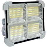 Seyyar Solar Led Projektör Gri Renk Cata 200w Güneş Enerjili Portatif Led Işık Taşınabilir So