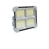 Seyyar Solar Led Projektör Gri Renk Cata 200w Güneş Enerjili Portatif Led Işık Taşınabilir Sokak Aydınlatması IP66