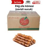 Seyyidler 8 Kğ Zile Kömesi Cevizli Sucuk - 8 kg