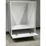Sezer Mobilya Mermer Tezgah Altı Ankastre Fırın Dolabı SEZER21 Beyaz Suntalam 52 x 59,7 x 85 cm Modern Tasarım