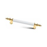 Sezgin Kumru Beyaz Altın Lüks Mobilya Dolap Çekmece Kulp 192 Mm