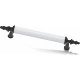 Sezgin Kumru Beyaz Siyah Lüks Mobilya Dolap Çekmece Kulp 224 Mm