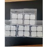 Sezince 5 Paket 5x5 cm Köpük Yüzeyli Tens Elektrodu Pedi Ergonomik Tasarım ile Konforlu Kullanım
