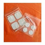 Sezince Tens Elektrot Pedi 1 Paket 5x5 1 Paket 3,2cm Yuvarlak Toplam 2 Paket 8 Adet Tens Pedi