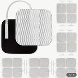 Sezince Tens Pedi 4'lü Kumaş Elektrot 5x5 cm Hipoalerjenik 5 Paket Uzun Ömürlü Kullanım