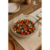 Sezka Life Cam Salata Kasesi El Yapmı Servis Sunum Kasesi 25 Cm