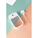 Sezka Life el dezenfektanı sprey parfüm şişesi 50ml sprey şişesi Telefon şekilli anahtarlıklı