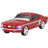 Sezy 1967 Klasik Araba 10 Watt TWS Fm Radyo Sd Kart Bluetooth Hoparlör Speaker - Kırmızı