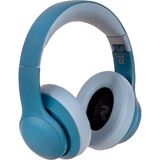 Sezy Kablosuz Kulak Üstü Bluetooth Kulaklık Anc Özellikli – Süper Bass + Yumuşak Yastık + Uzun Pil Ömrü - Mavi