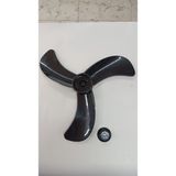 SF-6783 6710 6750 Vantilatör Pervanesi Motor Mili D Model Şekil Plastik Somun Dahil