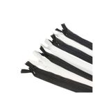 ŞF Şeref Fermuar GİZLİ fermuar 25 cm 5 siyah ve 5 beyaz