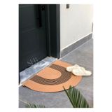 SFB Home Textile Hasır, Jüt, Pamuklu, Kapı Önü Paspası, Bohem Tarzı Paspas, Yıkanabilir Paspas, Jüt Kapı Paspas