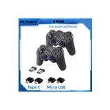 SFL Product 2.4g Wireless 2 Adet Gamepad Kablosuz Oyun Kolu Pc Ps3 Kol Tv Box Android Tv Telefon/tablet Uyumlu