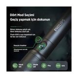 SFL2124 250 Lümen 5W LED El Feneri Teleskopik Zoom Sos Modlu Metal Gövdeli Şarj Edilebilir Uzun Menzilli Flashlight - standart