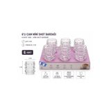Sfmstore 6'lı Cam Mini Shot Bardağı Seti