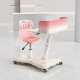 Sfyzone Plus Pembe Mobil Çocuk Çalışma Masası Modern Tasarım Plastik Malzeme 78x68x45 cm