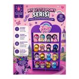 SG Studio My Little Pony Temalı Flipperz Hacıyatmaz Oyuncakları Özel Standı Arkası Açık - Mor Oyuncak Organizer Masa Üstü Stand