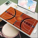 Sge Teknoloji 90X40 Cm Basketbol Sahası Temalı Kaydırmaz Taban Speed Yüzey Oyuncu Mouse Pad Gaming