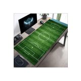 sgeteknoloji 70X30 CM FUTBOL SAHASI TEMALI KAYDIRMAZ TABAN SPEED YÜZEY OYUNCU MOUSE PAD GAMİNG