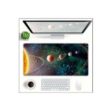 sgeteknoloji 70X30 CM GÜNEŞ SİSTEMİ TEMALI KAYDIRMAZ TABAN SPEED YÜZEY OYUNCU MOUSE PAD GAMİNG