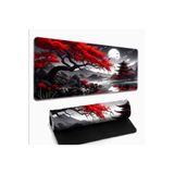 sgeteknoloji SGE TEKNOLOJİ 70X30 CM KIRMIZI AĞAÇ VE YAKAMOZ KAYDIRMAZ TABAN SPEED YÜZEY OYUNCU MOUSE PAD GAMİNG