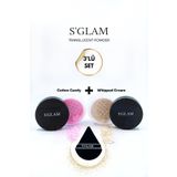 S'GLAM Pudra Seti Ve Pudra Süngeri
